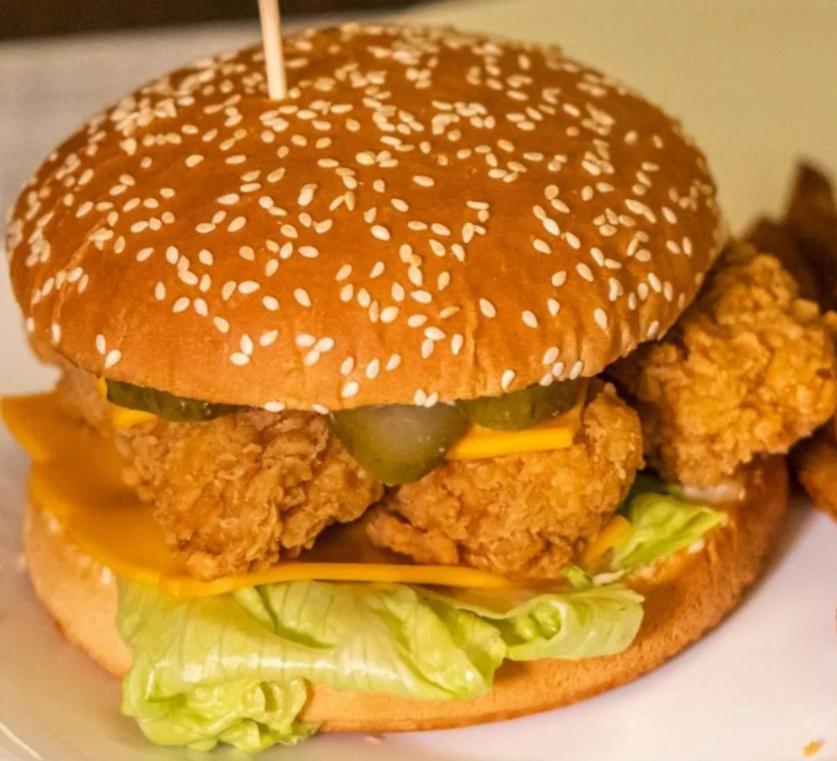Hot Strips Burger
